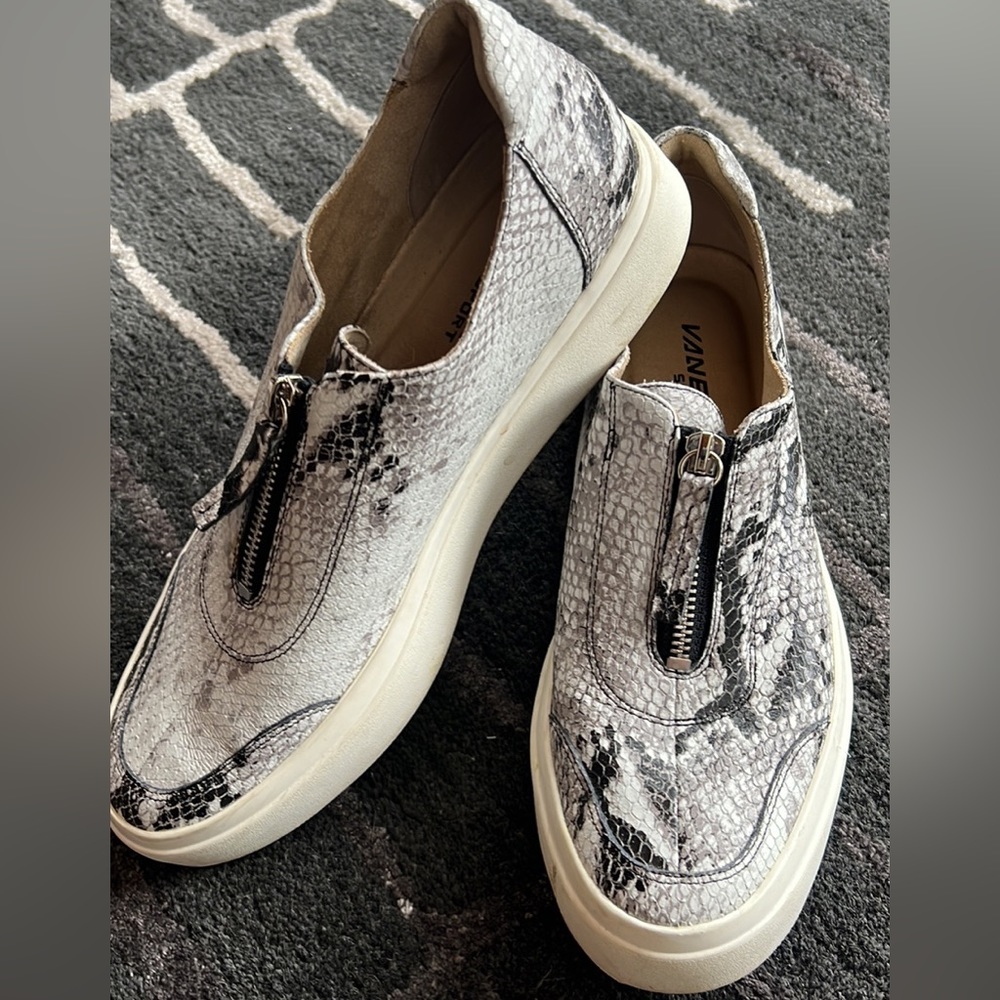 Vaneli Snakeskin Sneakers - 9 Narrow